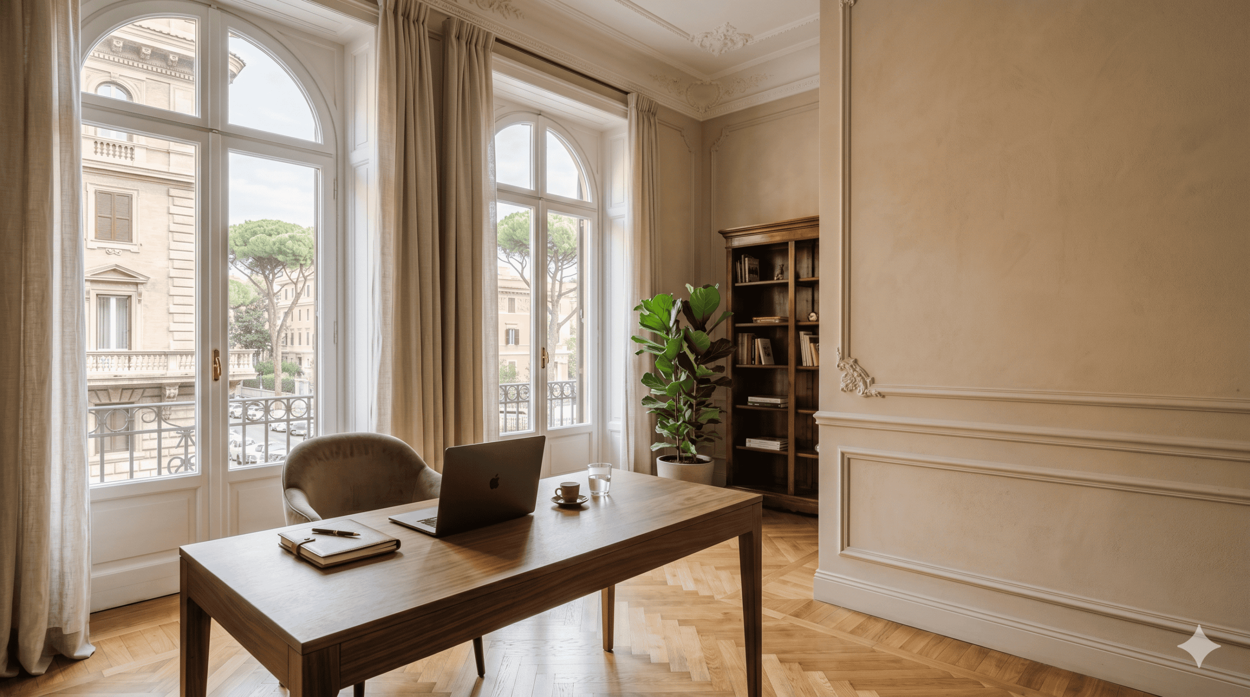 Unità locale a Roma: scrivania ufficio nel quartiere Parioli